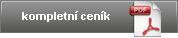 kompletní ceník